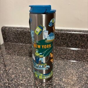 Starbucks NY State 16Oz Stainless Steel Tumbler